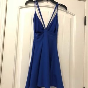 Blue Strappy Dress